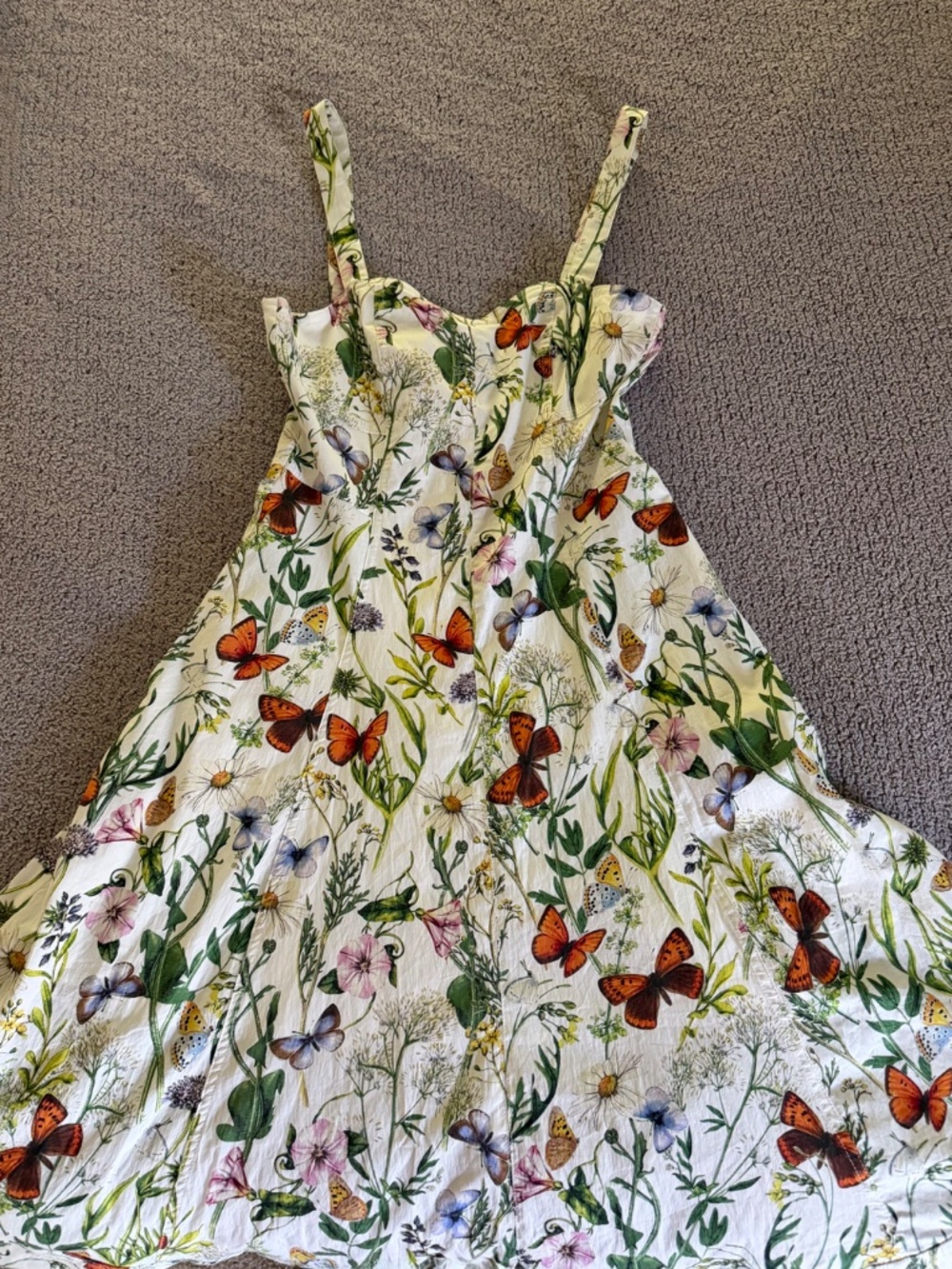 Avec Les Filles Butterfly Midi Dress - Picture 5 of 6